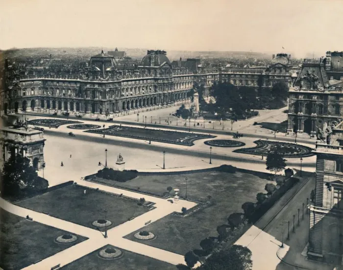 Framed Print : Paris. - Les Tuileries. - LL, c1910. Creator: Unknown Framed Print : Paris. - Les Tuileries. - LL, c1910. Creator: Unknown