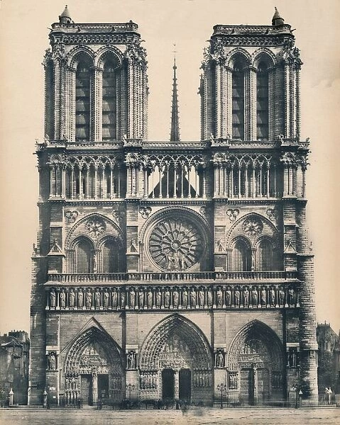 Paris. - Notre-Dame. - LL, c1910. Creator: Unknown