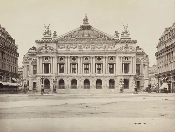 Framed Print : Paris Opera House, between 1822 and 1898. Creator: Francis Frith Framed Print : Paris Opera House, between 1822 and 1898. Creator: Francis Frith