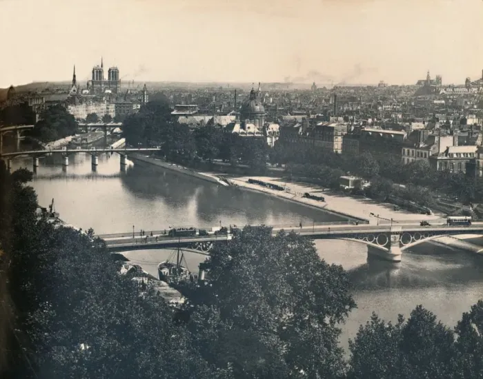Framed Print : Paris. - Panorama Vers Notre-Dame. - LL, c1910. Creator: Unknown Framed Print : Paris. - Panorama Vers Notre-Dame. - LL, c1910. Creator: Unknown