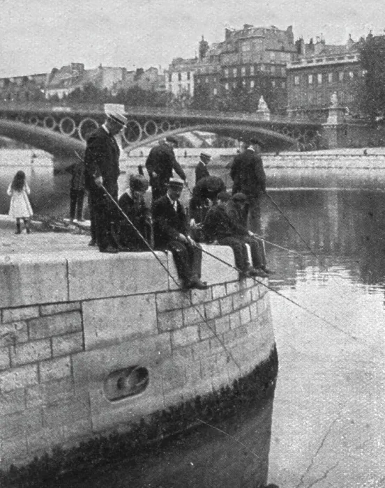 Framed Print : Paris pendant la Bataille de Paris'; l'ouverture de la peche, le 16 juin, 1918. Creator: Unknown. Paris pendant la Bataille de Paris'; l'ouverture de la peche, le 16 juin, 1918. Creator: Unknown Framed Print : Paris pendant la Bataille de Paris'; l'ouverture de la peche, le 16 juin, 1918. Creator: Unknown. Paris pendant la Bataille de Paris'; l'ouverture de la peche, le 16 juin, 1918. Creator: Unknown