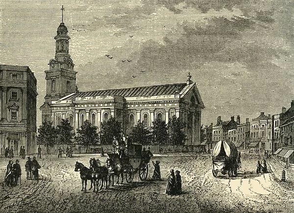 The Parish Church, Greenwich, (c1878). Creator: Unknown