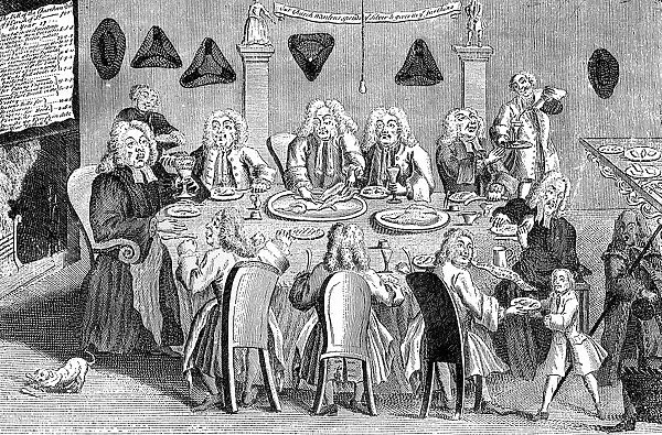 A Parish Feast, 1741