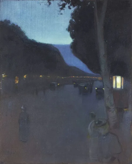 Framed Print : Parisian Boulevard, 1898-1901. Creator: Pichot, Ramon (1871-1925) Framed Print : Parisian Boulevard, 1898-1901. Creator: Pichot, Ramon (1871-1925)