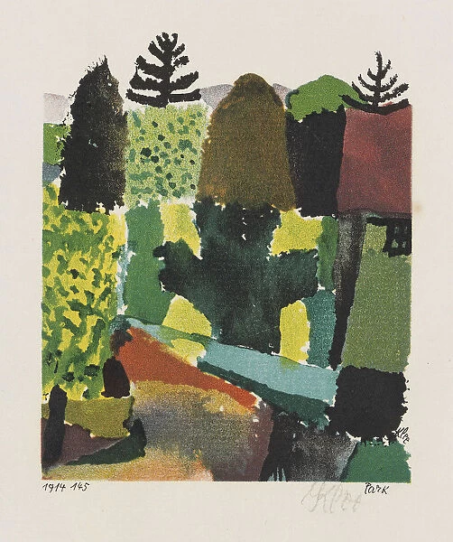 Park, 1914. Creator: Klee, Paul (1879-1940)