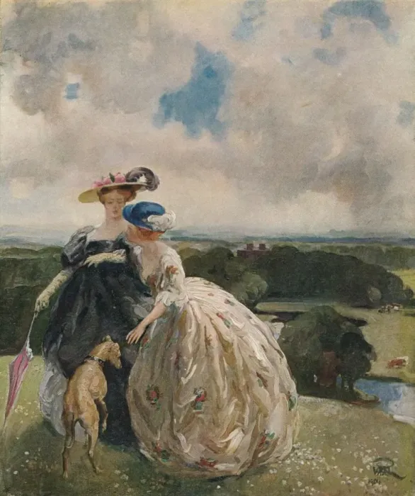 Framed Print : In the Park, Dalswinton, 1904, (1906). Artist: William Bruce Ellis Ranken Framed Print : In the Park, Dalswinton, 1904, (1906). Artist: William Bruce Ellis Ranken