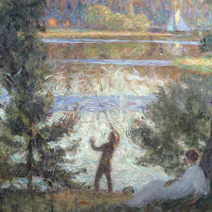 Framed Print : Park Landscape, Tyresö, 1910. Creator: Sven Richard Bergh Framed Print : Park Landscape, Tyresö, 1910. Creator: Sven Richard Bergh