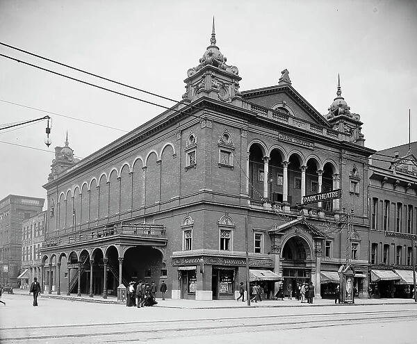 Park Theatre, Indianapolis, Ind. between 1900 and 1905. Creator: Unknown