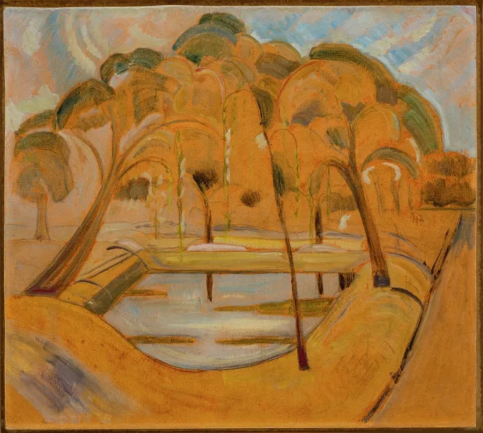 Framed Print : Park View in Domburg, 1911-1912. Creator: Heemskerck, Jacoba van (1876-1923) Framed Print : Park View in Domburg, 1911-1912. Creator: Heemskerck, Jacoba van (1876-1923)
