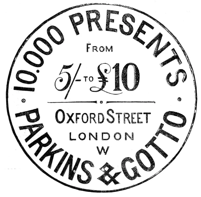 Framed Print : Parkins & Gotto, 1883. Creator: Unknown Framed Print : Parkins & Gotto, 1883. Creator: Unknown