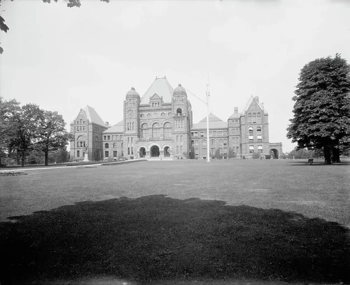 Framed Print : Parliament buildings, Toronto, c1901. Creator: Unknown Framed Print : Parliament buildings, Toronto, c1901. Creator: Unknown