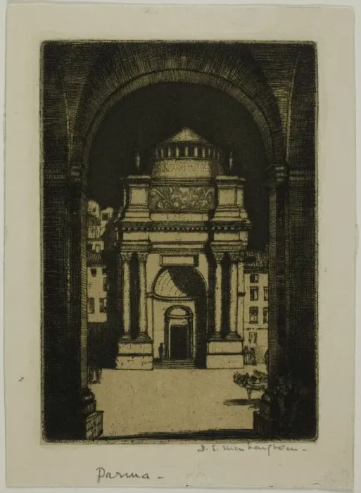Framed Print : Parma, Italy, 1904. Creator: Donald Shaw MacLaughlan Framed Print : Parma, Italy, 1904. Creator: Donald Shaw MacLaughlan