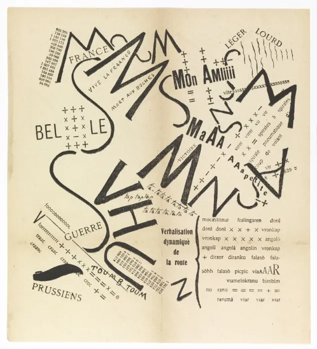 Framed Print : Parole consonanti vocali numeri in Liberta. (I paroliberi Futuristi), 1915 Framed Print : Parole consonanti vocali numeri in Liberta. (I paroliberi Futuristi), 1915