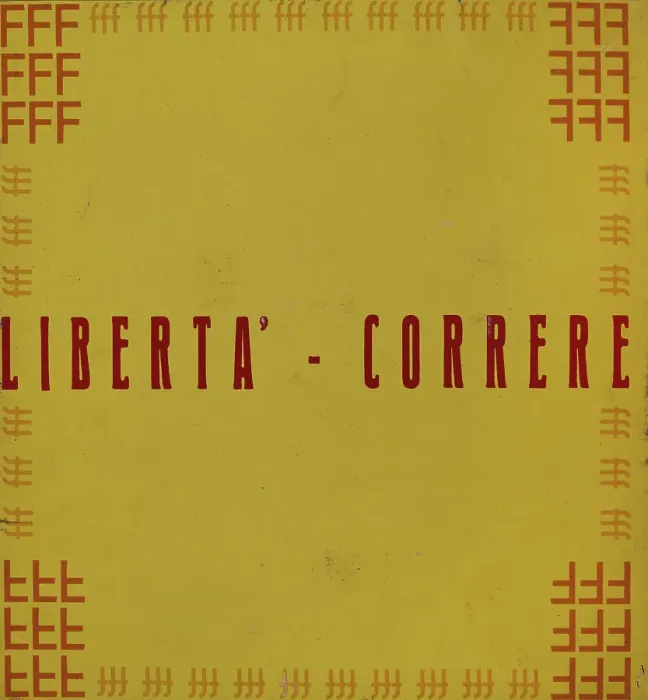 Framed Print : Parole in libertà, 1932. Creator: Marinetti, Filippo Tommaso (1876-1944) Framed Print : Parole in libertà, 1932. Creator: Marinetti, Filippo Tommaso (1876-1944)
