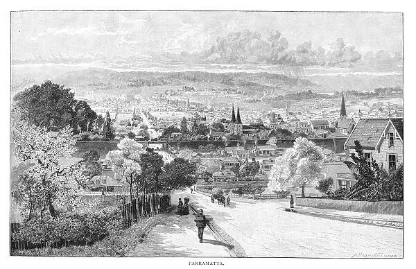 Parramatta, New South Wales, Australia, 1886. Artist: Albert Henry Fullwood