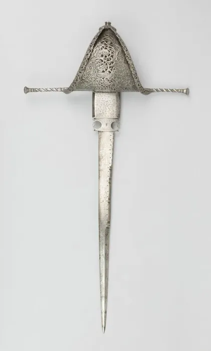 Framed Print : Parrying Dagger, Italy, 1650 / 60. Creator: Unknown Framed Print : Parrying Dagger, Italy, 1650 / 60. Creator: Unknown