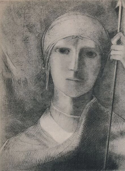 Parsifal, c. 1891, (1946). Artist: Odilon Redon