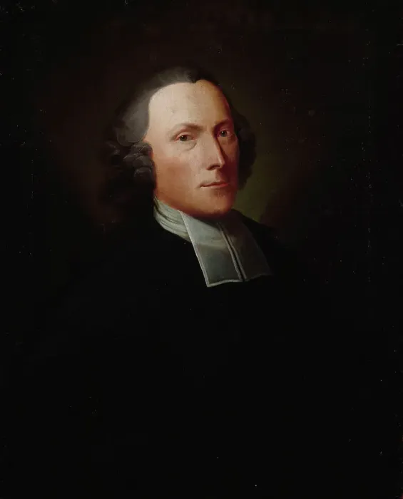 Framed Print : Parson of Laihia Samuel Wacklin (1710-1780), the artist's brother, 1755. Creator: Isak Wacklin Framed Print : Parson of Laihia Samuel Wacklin (1710-1780), the artist's brother, 1755. Creator: Isak Wacklin