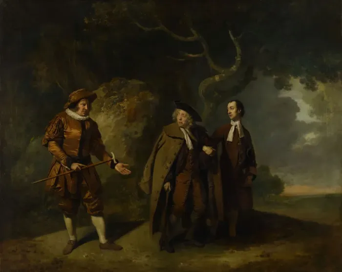 Framed Print : Parsons, Bransby, And Watkyns In A Scene From Lethe, 1766. Creator: Johan Zoffany Framed Print : Parsons, Bransby, And Watkyns In A Scene From Lethe, 1766. Creator: Johan Zoffany
