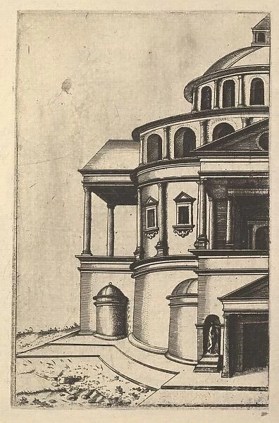 Partial View of a Building [Templum Isaiae Prophetae] from the series Ruinarum variarum