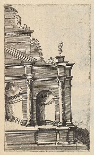 Partial View of a Monument [Mercurii Templum] from the series Ruinarum variarum