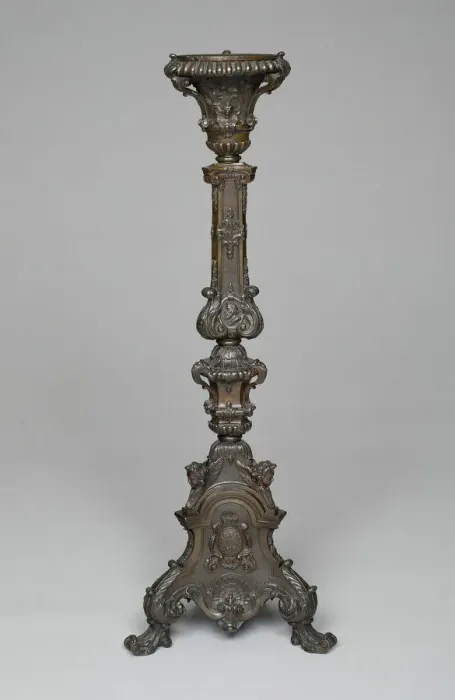 Framed Print : Pascal Candlestick, Paris, 1731. Creator: Unknown Framed Print : Pascal Candlestick, Paris, 1731. Creator: Unknown