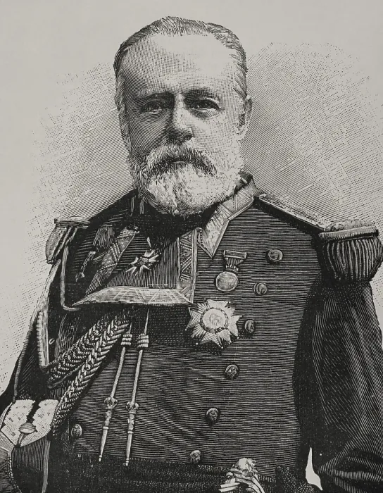 Framed Print : Pascual Cervera y Topete (1839-1909), Spanish admiral, 1898. Creator: Unknown Framed Print : Pascual Cervera y Topete (1839-1909), Spanish admiral, 1898. Creator: Unknown