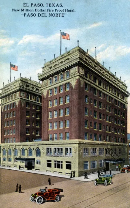 Framed Print : Paso del Norte Hotel, El Paso, Texas, USA, c1916 Framed Print : Paso del Norte Hotel, El Paso, Texas, USA, c1916