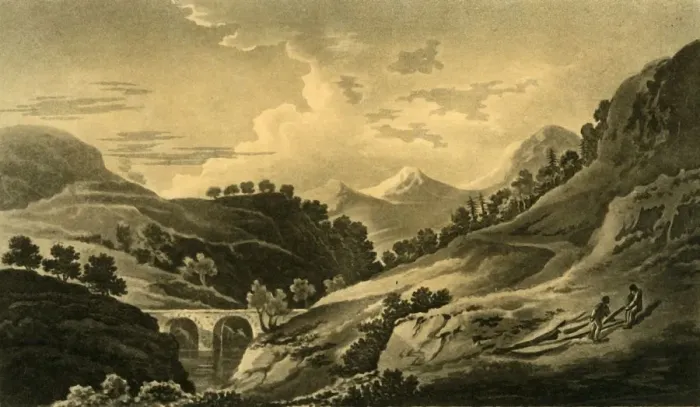 Framed Print : Pass of Killicrankie, 1802. Creator: Unknown Framed Print : Pass of Killicrankie, 1802. Creator: Unknown