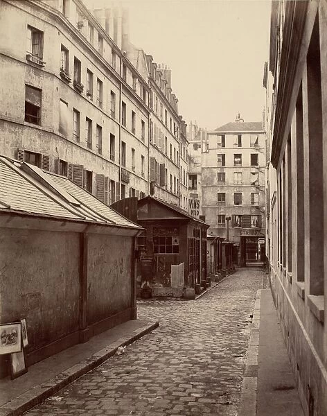 Passage des Deux-Soeurs de la rue Lafayette, c. 1867. Creator: Charles Marville