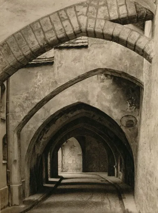 Framed Print : At Passau, 1931. Artist: Kurt Hielscher Framed Print : At Passau, 1931. Artist: Kurt Hielscher