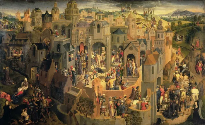 Framed Print : The Passion of Christ, 1470 Framed Print : The Passion of Christ, 1470