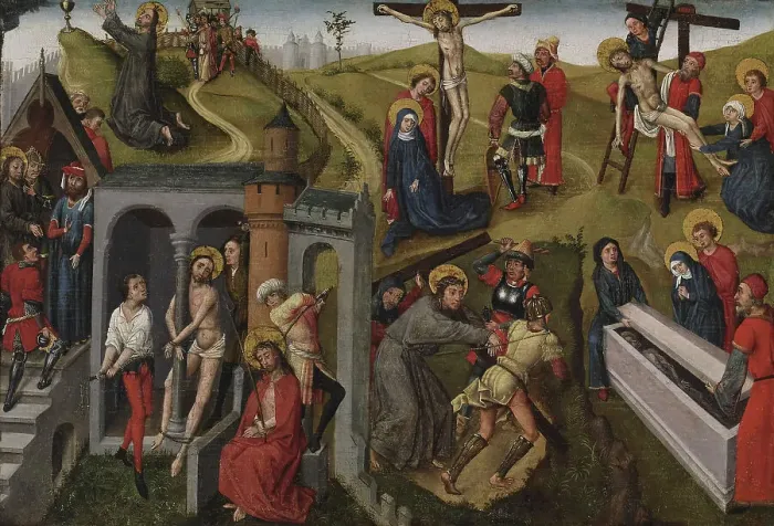 Framed Print : Passion of Christ, c1440-1460. Creator: Unknown Framed Print : Passion of Christ, c1440-1460. Creator: Unknown