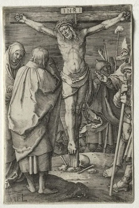 Framed Print : The Passion: The Crucifixion, 1521. Creator: Lucas van Leyden (Dutch, 1494-1533) Framed Print : The Passion: The Crucifixion, 1521. Creator: Lucas van Leyden (Dutch, 1494-1533)