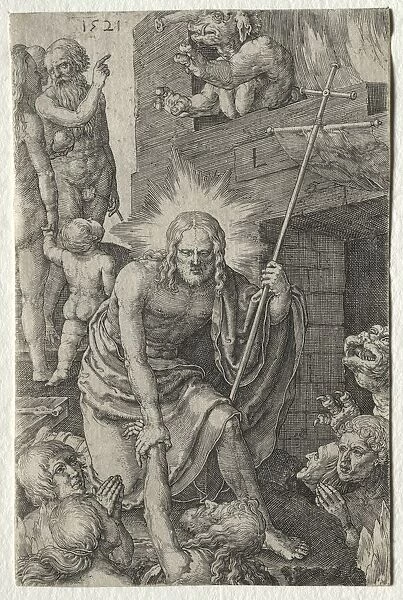 The Passion: Descent into Limbo, 1521. Creator: Lucas van Leyden (Dutch, 1494-1533)