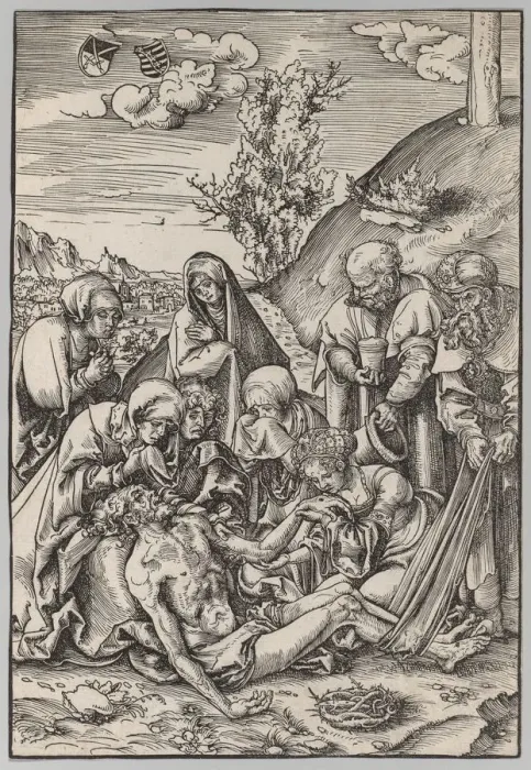 Framed Print : The Passion: The Lamentation, 1509. Creator: Lucas Cranach (German, 1472-1553) Framed Print : The Passion: The Lamentation, 1509. Creator: Lucas Cranach (German, 1472-1553)