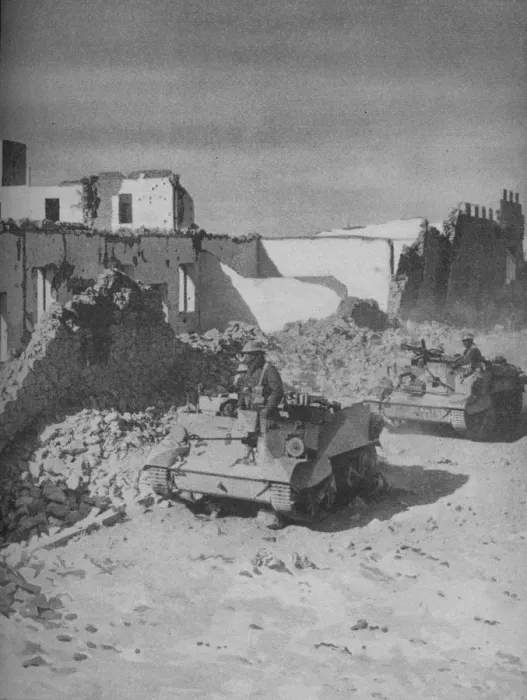 Framed Print : Past Grazianis Shattered Stronghold Lies the Conquerors Road, 1941 Framed Print : Past Grazianis Shattered Stronghold Lies the Conquerors Road, 1941