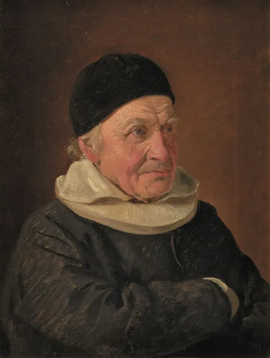 Framed Print : Pastor Jens Bindesboll, 1830. Creator: Constantin Hansen Framed Print : Pastor Jens Bindesboll, 1830. Creator: Constantin Hansen