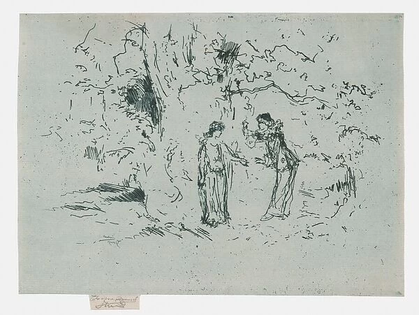 The Pastoral Play, 1888. Creator: Theodore Roussel