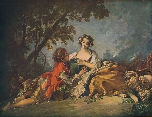 Pastoral Subject, 18th century. Artist: Francois Boucher