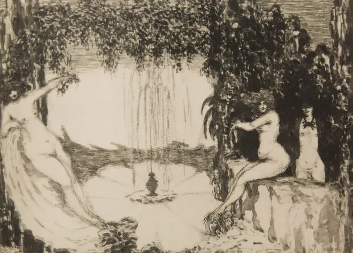 Framed Print : Pastorale, 1907. Artist: Feofilaktov, Nikolai Petrovich (1878-1941) Framed Print : Pastorale, 1907. Artist: Feofilaktov, Nikolai Petrovich (1878-1941)