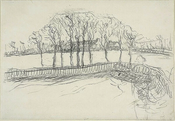 Pasture in Normandy, c. 1870–71. Creator: Jean Francois Millet