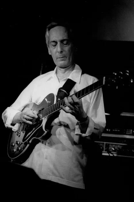 Framed Print : Pat Martino, PIzza Express, Dean St, Soho, London, July 2001. Artist: Brian O Connor Framed Print : Pat Martino, PIzza Express, Dean St, Soho, London, July 2001. Artist: Brian O Connor