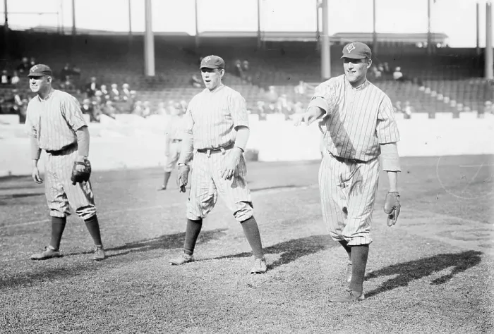 Framed Print : Pat Ragan, Nap Rucker, Elmer Knetzer, Brooklyn NL (baseball), 1912. Creator: Bain News Service Framed Print : Pat Ragan, Nap Rucker, Elmer Knetzer, Brooklyn NL (baseball), 1912. Creator: Bain News Service
