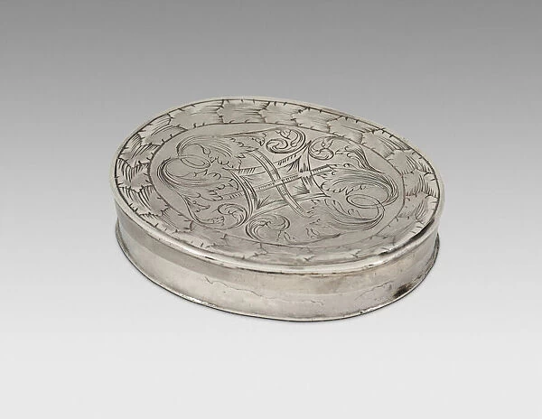 Patch Box, 1710  /  30. Creator: Unknown