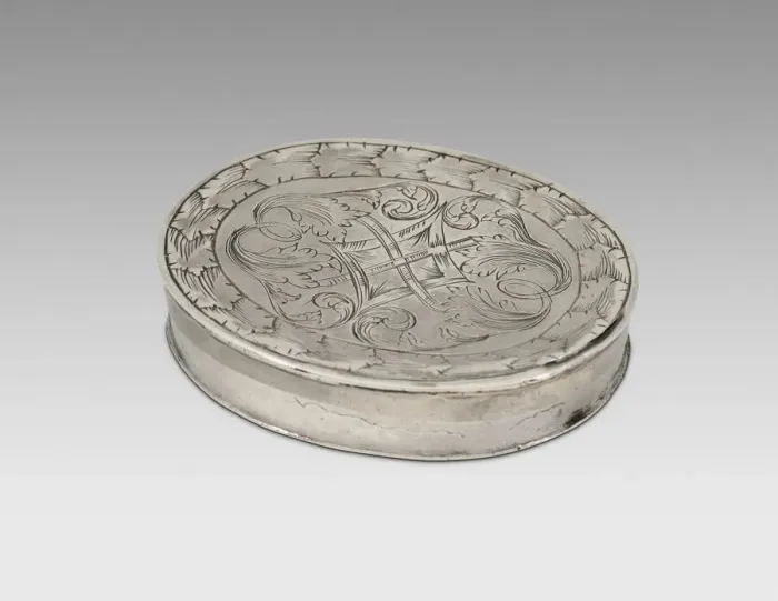 Framed Print : Patch Box, 1710 / 30. Creator: Unknown Framed Print : Patch Box, 1710 / 30. Creator: Unknown