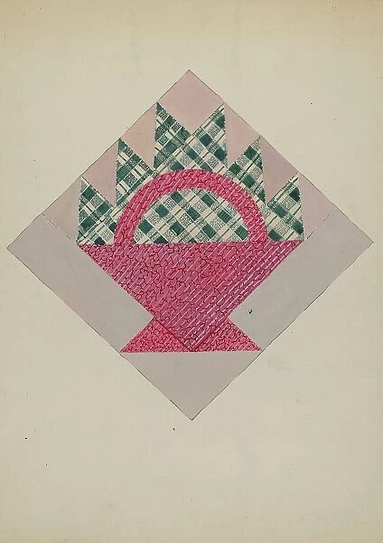 Patchwork Pattern, c. 1936. Creator: Evelyn Bailey