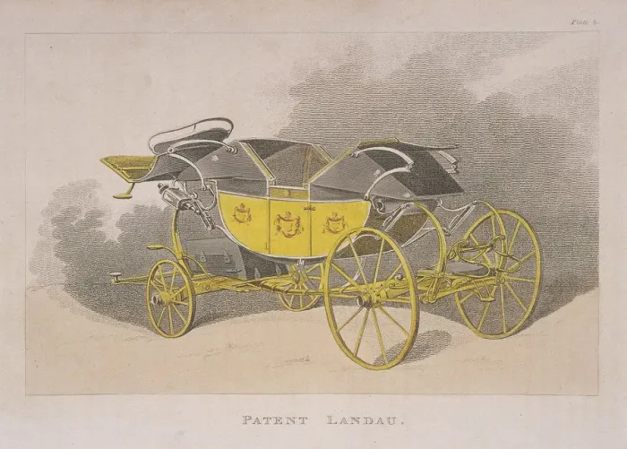 Framed Print : Patent landau, 1809 Framed Print : Patent landau, 1809
