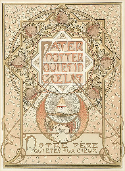 Pater Noster, 1900. Creator: Mucha, Alfons Marie (1860-1939)