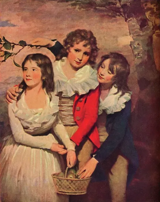 Framed Print : The Paterson Children, c1790. Artist: Henry Raeburn Framed Print : The Paterson Children, c1790. Artist: Henry Raeburn